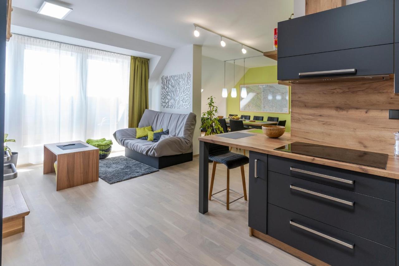 Apartman Horni Misecky - Luxusni Ubytovani Pro Dve Rodiny S Detmi ภายนอก รูปภาพ